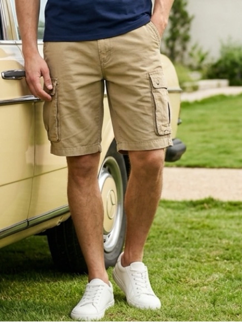 Carhartt Cargo Utility Shorts Men Khaki Relaxed fit Workwear Casual Gorpcore 33